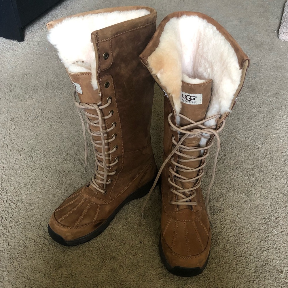 UGG Adirondack Tall Waterproof Boots Women’s 8
